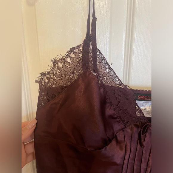 Simon Chang satin like camisole size S - Picture 3 of 7